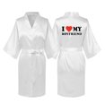 thumbnail image 1 of TIMIFIS Couples Silk Robe Sets Hotel Spa Robes Bride and Groom Robe Bridal Party Robes 1Pcs pring/Summer, 1 of 5