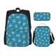 thumbnail image 1 of Balery Sea Turtle Mochila Escolar 3 en 1 para Niños - Mochila Resistente con Lonchera Térmica y Estuche - Mochila Escolar para Niños y Niñas, 1 of 7