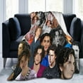 thumbnail image 2 of Blanket Timothee Chalamet Soft and Comfortable Warm Fleece Throw Blankets Yoga Blankets Beach Blanket Picnic Blankets Gift for Dorm room office decor Sofa Bed Camping Travel All Season, 2 of 6