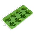 thumbnail image 3 of Bandeja para cubitos de hielo de Cactus de 8 cavidades, molde de silicona de calidad alimentaria para chocolate, dulces, galletas, gelatina, minijabón, hornear, bomba de baño, 3 of 5