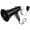 Black, variant on 35W Power Portable Megaphone Speaker Bullhorn Handheld Microphone Built-in Siren ,Loud Volume