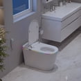 thumbnail image 2 of Smart Toilet, One Piece Bidet for Bathrooms, Foot Sensor Operation, Heated Bidet Seat, Electric Tankless Toilets with LED Display., 2 of 9