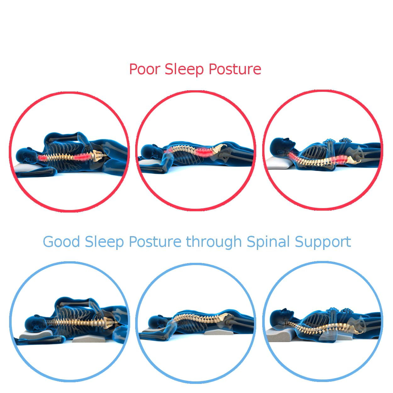 sleeping pillow for lower back pain