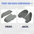 thumbnail image 5 of Front Door Cover Armrest Cover Pad Replacement Microfiber Leather for Honda Ridgeline 2006-2014 Gray 1 Pair, 5 of 6