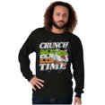 thumbnail image 5 of Saint Paddys Crunch Time Tootsie Owl Long Sleeve TShirt Men Women Brisco Brands S, 5 of 6