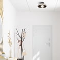thumbnail image 6 of Golden Lighting Crawford 1-light Flush Mount in Matte Black, 6 of 8