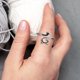thumbnail image 5 of unbranded 12Ud Anillos Creativos De Crochet Plateados Para Dedo Con Control De Tensión Para Tejido, 5 of 6