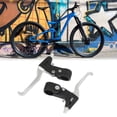 thumbnail image 2 of REGALWOVEN Bike Bicycle Parts Left Right Brake Lever Black Pair Silver Tone, 2 of 4