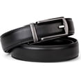 thumbnail image 5 of WERFORU Leather Ratchet Dress Belt for Men Perfect Fit Waist Size up to 50 inches with Automatic Buckle, 5 of 5