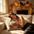 thumbnail image 3 of 20x20 Inch Fall Pumpkin Throw Pillow Cover Soft Farmhouse Sofa Cushion Case Autumn Thanksgiving Seasonal Home Decor Beige Tone, 3 of 3