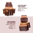 thumbnail image 4 of Set de electricista Occidental Leather Pro XXXL con 23 bolsillos, 4 of 6