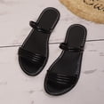 thumbnail image 6 of Xucatan Women's Knot Flat Sandals Slip On Slide Slipper Single Band Flats Soft Slides Open-Toe Summer Slippers Gift, 6 of 8