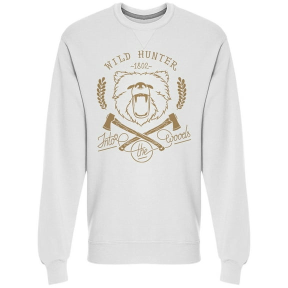 Artwork Wild Hunter Sweatshirt Men -Image by Shutterstock, Male x-Large