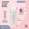 thumbnail image 3 of Miyuki Delica Seed Beads – Size 11/0 (1.6 mm), DB0223, S/L Opal AB, 7.2 g, Approx. 1440 Beads, 3 of 7