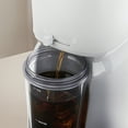 thumbnail image 6 of Mainstays Single Serve Iced Coffee Maker, Soft Silver, with Reusable Filter and Travel Tumbler, 6 of 11