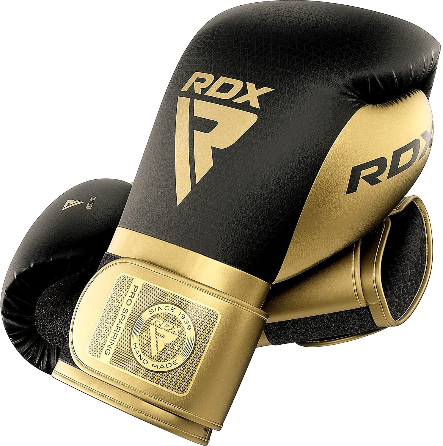 RDX Boxing Gloves for Training Muay Thai Mitts Maya Hide Leather MARK PRO Glove for Sparring, Kickboxing, Fighting, Punch Bags, Focus Pads, Double End Ball Punching