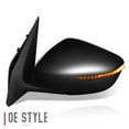 thumbnail image 4 of DNA Motoring Power Adjustment Turn Signal Left Side Mirror for 2015-2017 Nissan Versa, Driver, 4 of 4