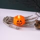 thumbnail image 4 of 12pcsHalloween Spider Candle Lights Pumpkin Ghost Head Ambient Lights Haunted House Party Decorative Ornaments Candles, 4 of 5