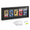 5 Card-Black, variant on 9 Card-Black Wooden Trading Card Display Frame for Standard Baseball Football Sports Cards
