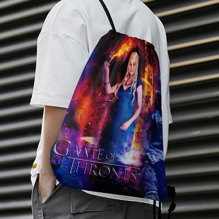Game of Thrones Drawstring Bag Gym Bag Water Resistant  display picture 2