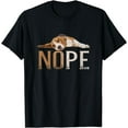 thumbnail image 2 of Nope Lazy Beagle Funny Dog Lover Vintage Cute Beagle Mom T-Shirt, 2 of 3