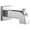 Chrome, variant on Proflo Pfts38 Kelper 5-9/16" Integrated Diverter Tub Spout - Nickel