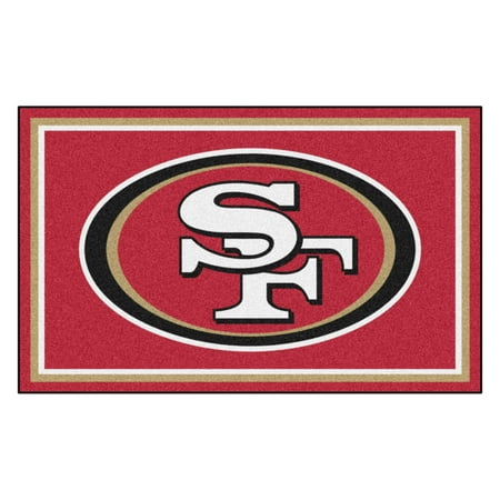 - NFL - San Francisco 49ers 4'x6' Rug