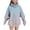Light Blue, variant on YunPes Gradient Oversized Hoodie for Girls Trendy Long Sleeve Hooded Sweatshirts with Pockets Teen Casual Preppy Pullover