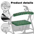 thumbnail image 5 of HELLHERO Candy Cane Seat Back Cover Easy Fit Reusable Machine Washable Walker Seat Cushion Cover Non-Slip Cover for The Elderly, 5 of 7