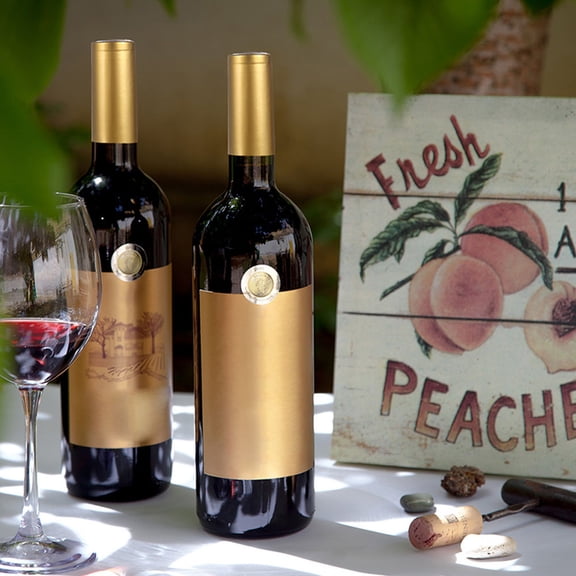 Amosfun Heat Shrink Wraps Bottle Cork Stoppers Red 200Pcs