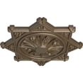 thumbnail image 3 of 38 1/4"OD x 1 1/2"P Antilles Ceiling Medallion (Fits Canopies up to 6"), Hand-Painted Warm Silver, 3 of 6