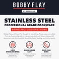thumbnail image 6 of x Bobby Flay 12" Frying Pan with Glass Lid, Nonstick Ceramic, Induction Safe, Dishwasher & Oven Safe, 6 of 9