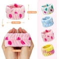 thumbnail image 4 of Women's Wrist Towels for Washing Face, Microfiber Wrist Spa Wash Towel Band for Girls Face Washing Wristbands Absorbent Wristbands Wrist Sweatband Prevent Liquid from Spilling Girls Gift 8PCS, 4 of 5