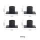thumbnail image 4 of Candelero de Cónica 4Pcs Del Metal, Pedestal de La Estatua de La Decoración, 4 of 9