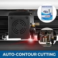 thumbnail image 4 of VEVOR Vinyl Cutter 53 inch Plotter Machine Automatic Paper Feed Vinyl Cutter Plotter Speed Adjustable Sign Cutting with Floor Stand Signmaster Software, 4 of 9