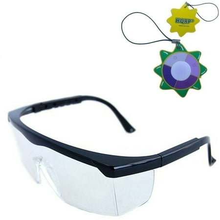 HQRP Clear Tint UV Protective Safety Goggles / Glasses for ...