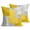 Yellow, variant on Throw Pillow Covers 18x18 Inch Set of 2 Orange Painting Decorative Pillows Cushion Case Soft Square Pillowcases Grey Abstract Graffiti Art Throw Pillows for Couch Sofa Bed Chair Home Decor