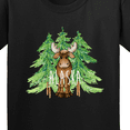 thumbnail image 4 of Inktastic Alaska Moose and Trees Youth T-Shirt, 4 of 5
