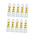 thumbnail image 4 of 10 Piezas Tubos Vacíos de Pintura Tubos de Aluminio Envases Reutilizables con Tapón Recargables para Almacenar Pinturas Acrílicas y Aceites Adecuados, 4 of 9