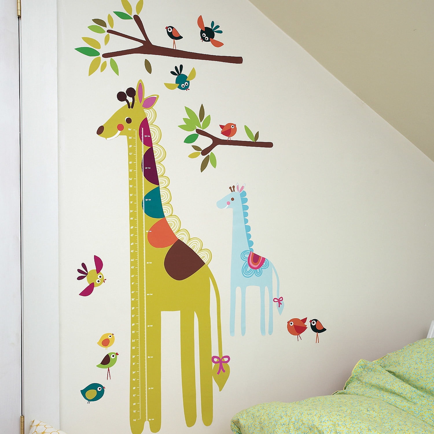 Wooden Giraffe Growth Chart