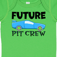 thumbnail image 4 of Inktastic Future Pit Crew Blue Race Car Boys or Girls Baby Bodysuit, 4 of 5