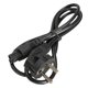 thumbnail image 1 of 1M EU 3 Prong 2 Pin AC Cable de alimentación para computadora portátil Cable adaptador Negro Ndcxsfigh Nuevos Originales, 1 of 9