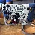 thumbnail image 3 of Bolso de mano/bandolera de varios estilos Kawaii para niños y niñas, bolsa de felpa bordada de Mickey Mouse, regalos para niños y niñas, 3 of 5