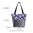 thumbnail image 3 of Easygdp cool flower Skull Shoulder Bags for Women,Crossbody Bags Shoulder Purse Handbag for Women, 3 of 6