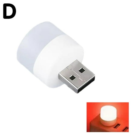 

Usb Portable Led Lamp Mini Night Light Small Round Lamp Computer Mobile Power Light Book Lights Indoor Lighting Book Lights W3F7