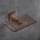 thumbnail image 1 of 1 Capa de baño jabón plato de caja bandeja de placa Likrtyny de almacenamiento titular Punchlibre de la succión de la Copa de la pared jabón para platos plato c, 1 of 3