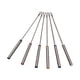 thumbnail image 5 of 6 uds tenedores para tostar tenedores para perros calientes brochetas para fogatas tenedores para barbacoa multifuncionales palos para asar perritos Sharpla Tenedores para tostar, 5 of 8