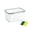 gray, variant on 4-in-1 Food Storage Container, Fruit Storage Containers with Lid & Strainer – Large Fruit Keeper for Fridge, Leakproof Produce Saver with Drain Basket, BPA-Free Multifunctional Container