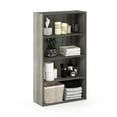 thumbnail image 4 of Pemberly Row Contemporary Engineered Wood 4-Tier Open Shelf in French Oak Gray, 4 of 6