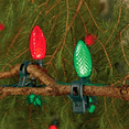 thumbnail image 4 of NOMA Quick Clip C9 LED Christmas String Lights, 16.8 Foot, 25 Multicolor, 4 of 6